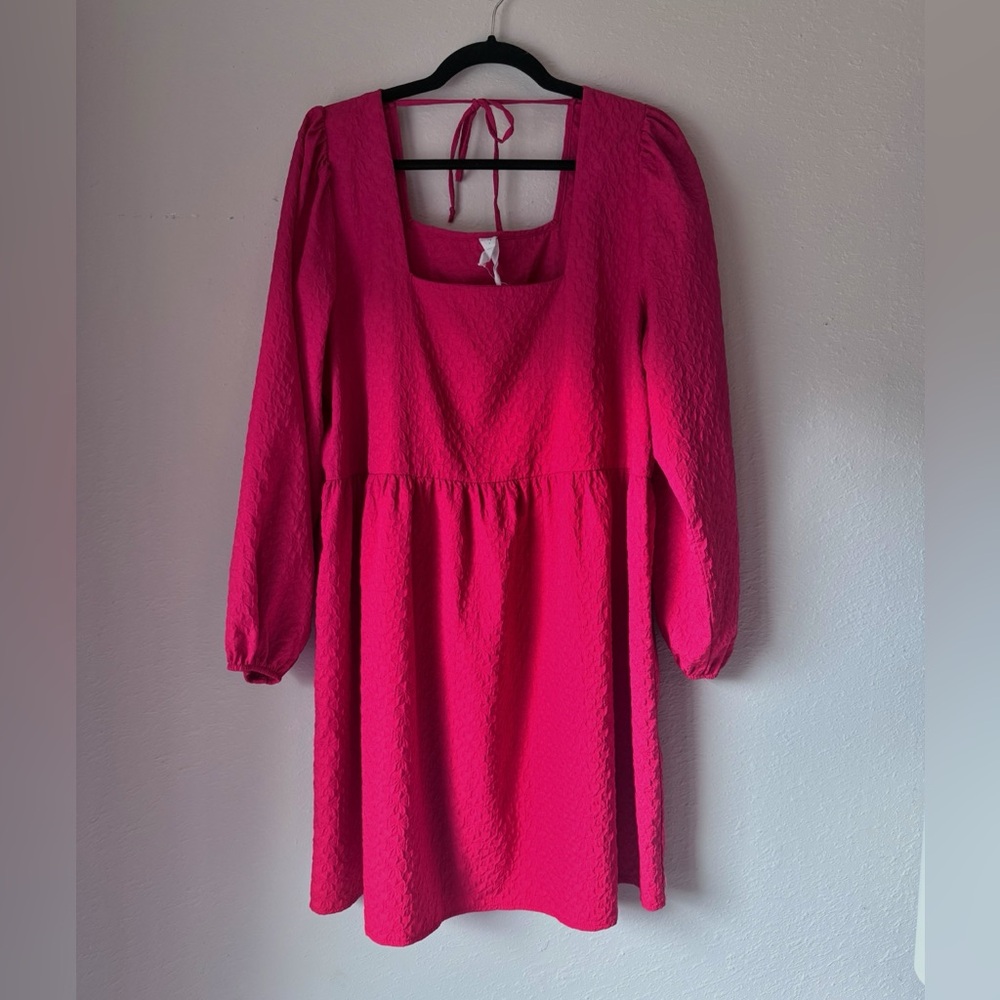 Anthropologie Amadi Red Short Dress Size XL